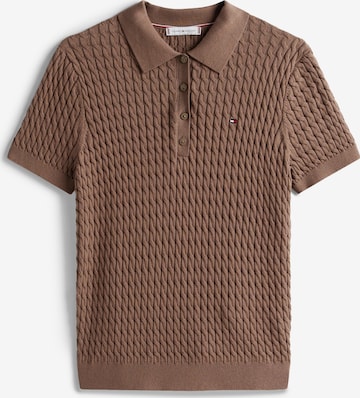 TOMMY HILFIGER Sweater in Brown: front