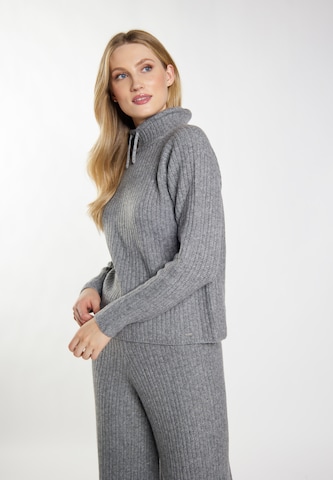 DreiMaster Vintage Пуловер в сиво