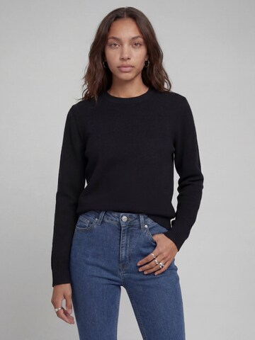 Pull-over 'JREBWSARAH' JJ Rebel en noir : devant
