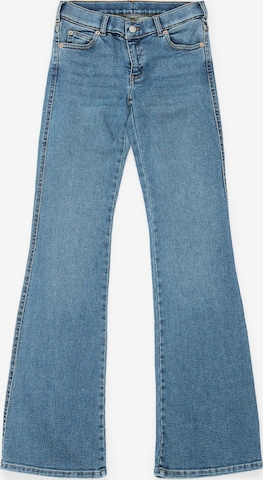 Dr. Denim Jeans 'Kily Low Bootcut' in Blauw: voorkant