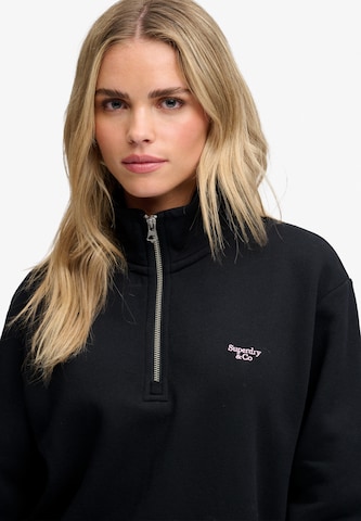 Bluză de molton de la Superdry & Co pe albastru