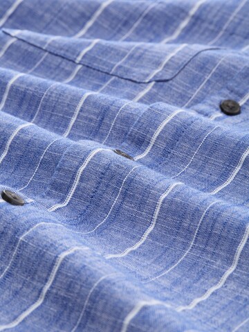 Coupe regular Chemise TOM TAILOR DENIM en bleu