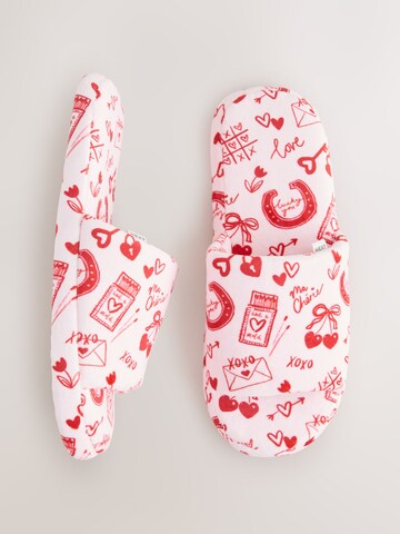 Next Тапки в Ярко-розовый