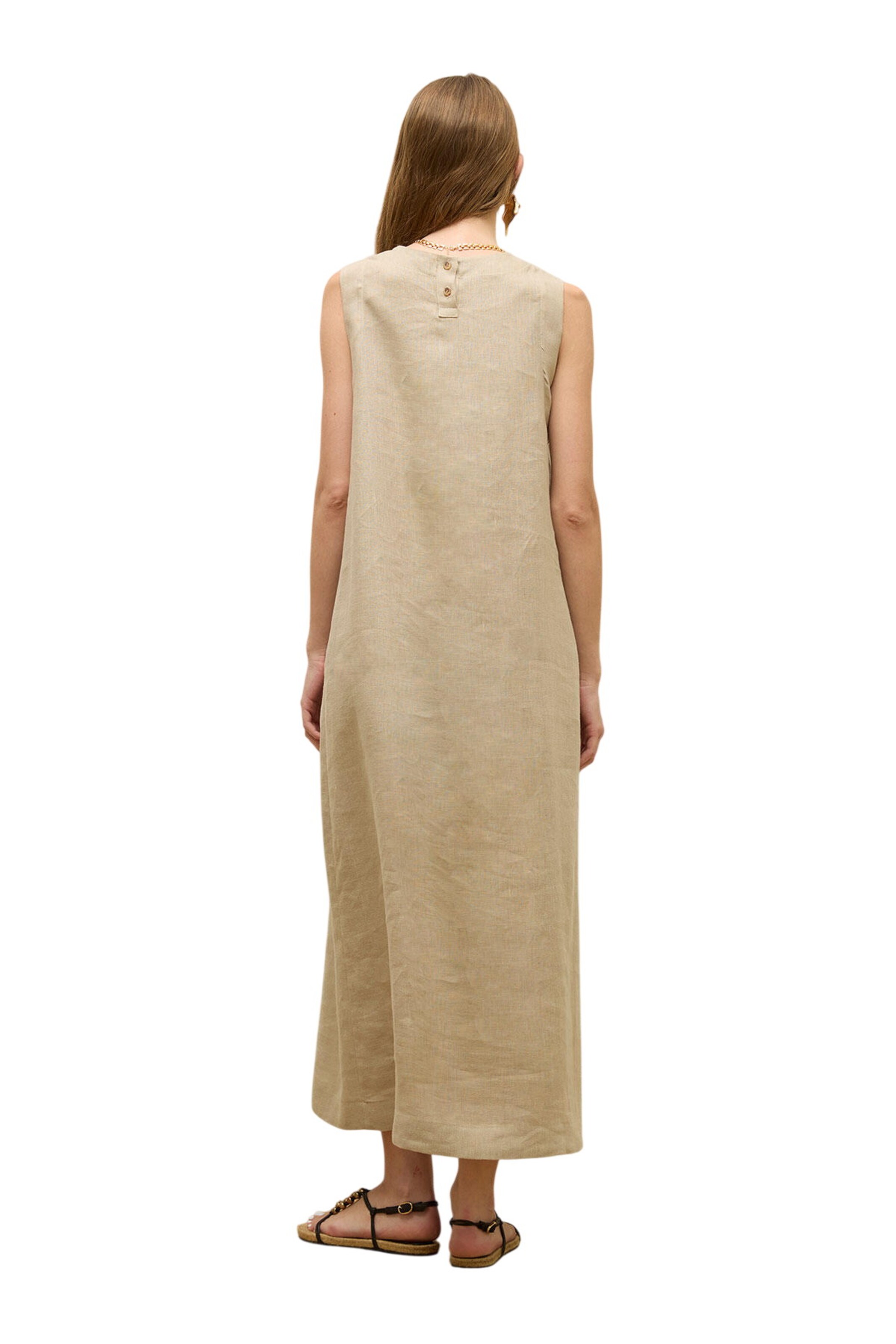 MANUKA Kleid in Beige