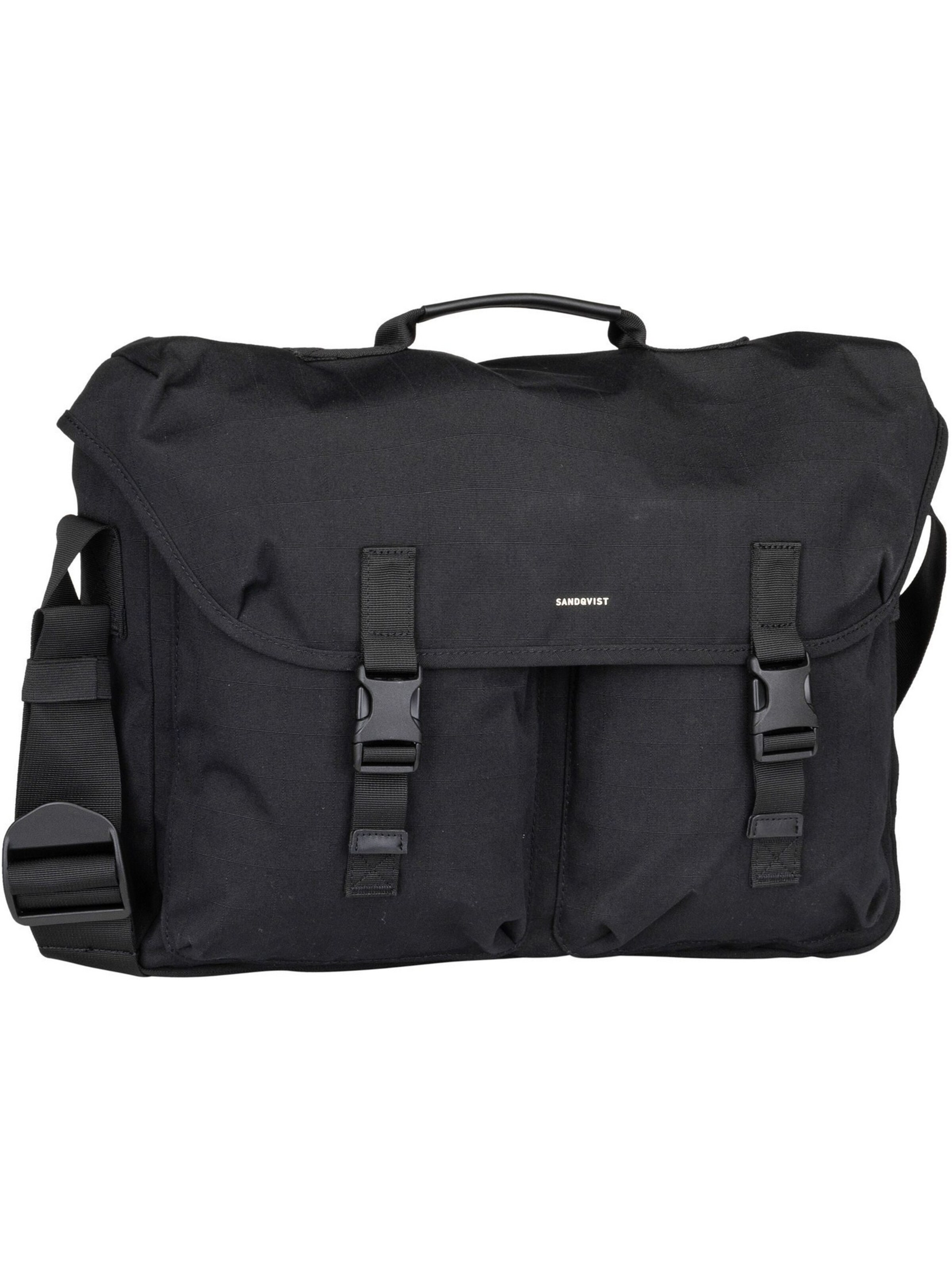 SANDQVIST Laptoptasche ' Everyday' in Schwarz: Vorderseite