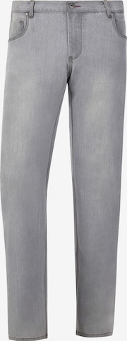 Jan Vanderstorm Loose fit Jeans ' Seibold ' in Grey: front