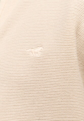 MUSTANG Strickjacke 'Escondido' in Beige