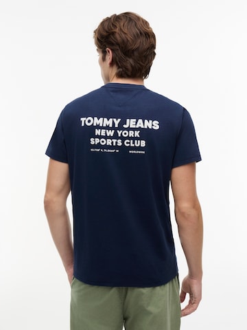 Tommy Jeans Bluser & t-shirts 'SPORTS CLUB' i blå: forside