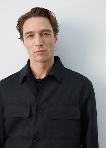 MANGO MAN Between-Season Jacket 'Armando' in Blue