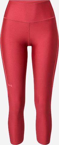 UNDER ARMOUR Športové nohavice - Červená: predná strana