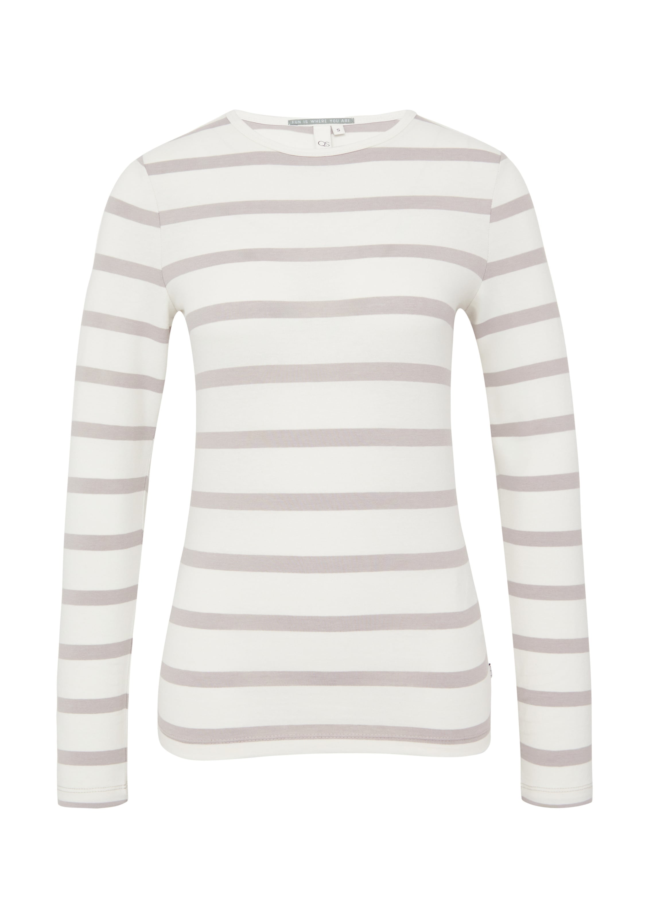 QS Shirt in Bruin: voorkant