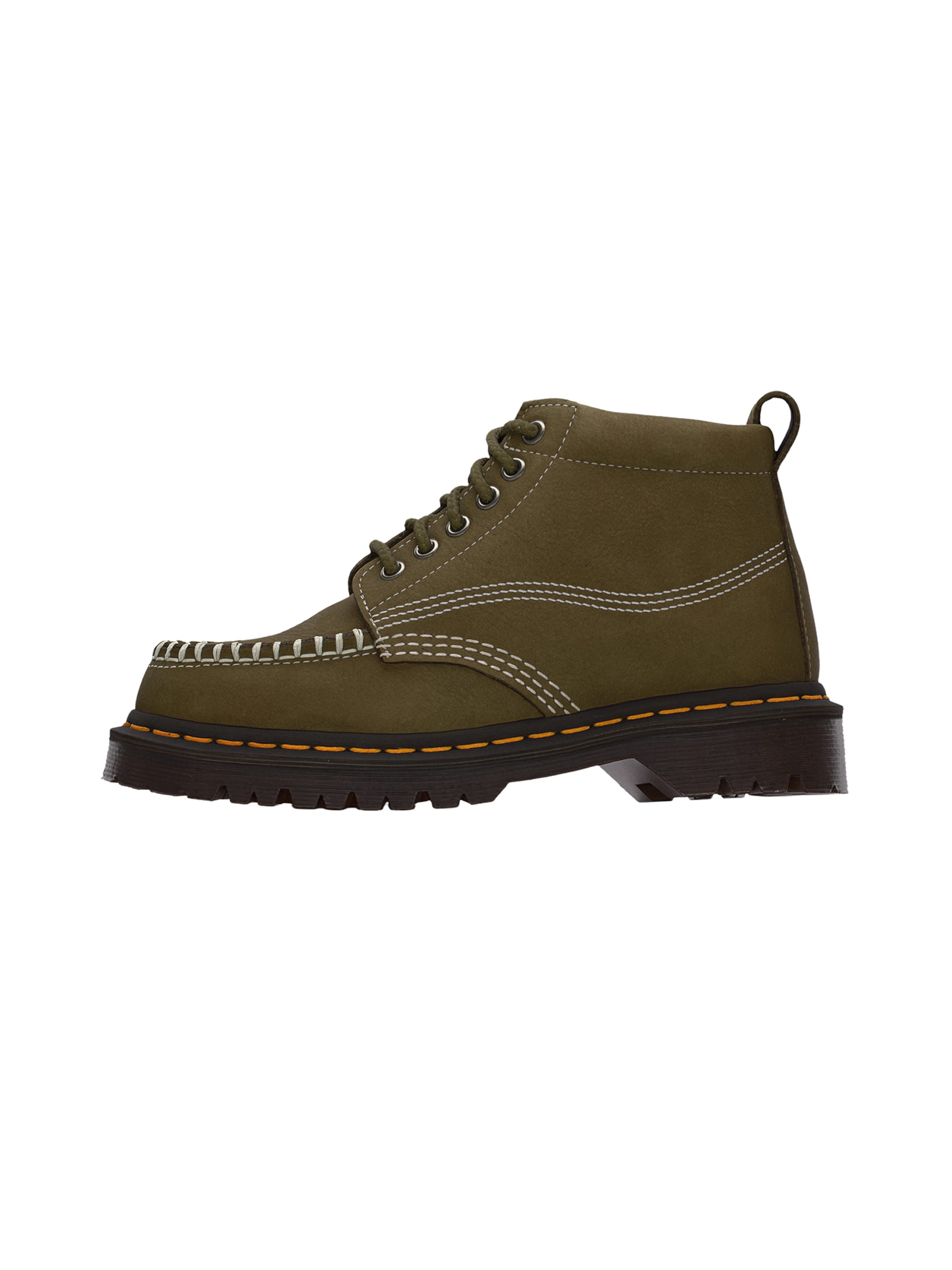 Bottines à lacets 'Lowell' Dr. Martens en vert : devant