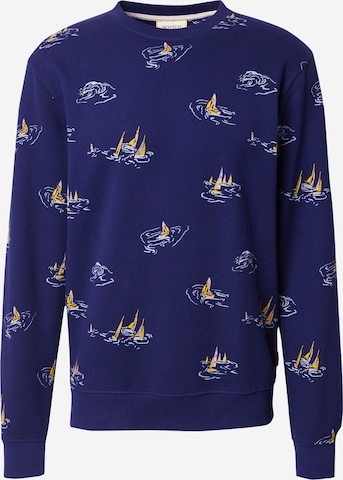 SCOTCH & SODA Sweatshirt in Blau: predná strana