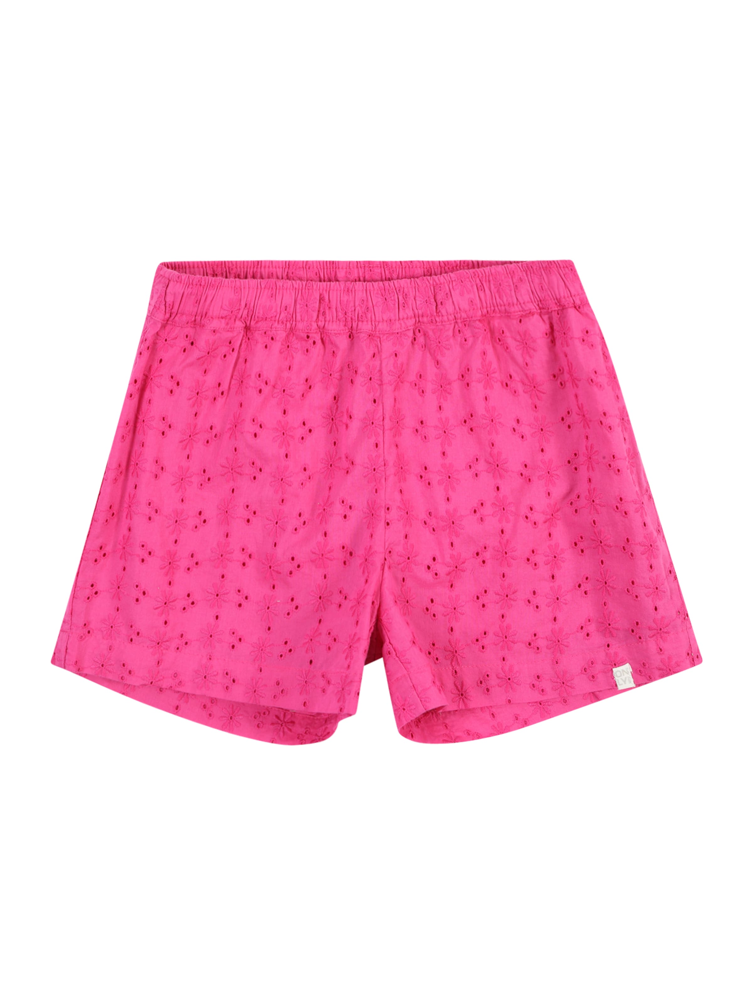 Regular Pantaloni de la Only Mini pe roz: față