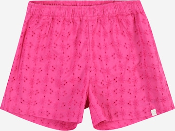 Pantalon Only Mini en rose : devant