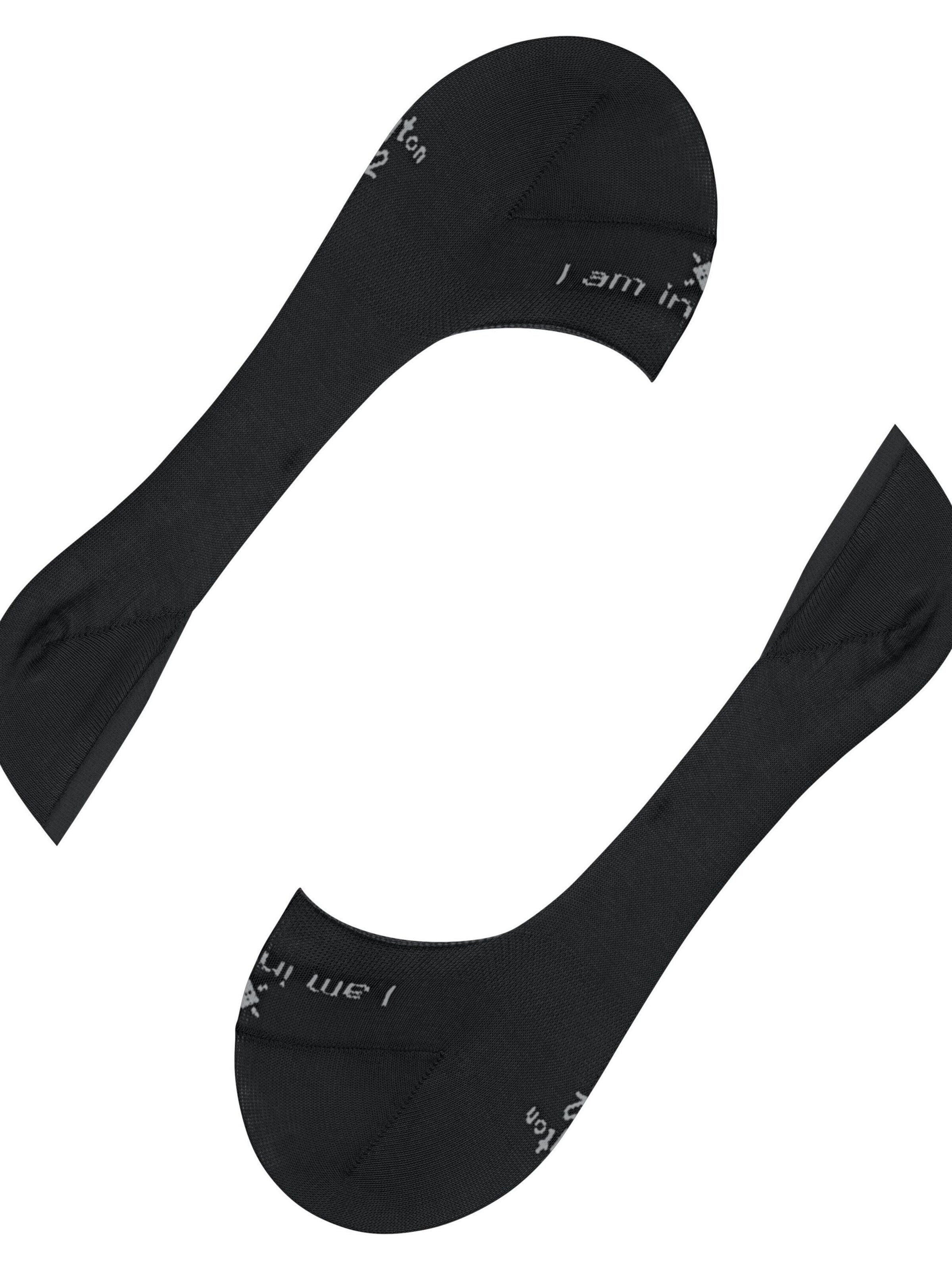 BURLINGTON Ankle Socks 'Aberdeen' in Black