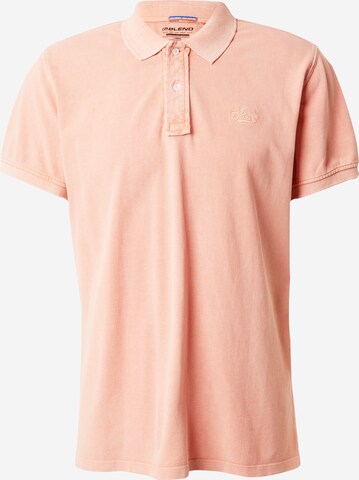 BLEND Shirt in Oranje: voorkant