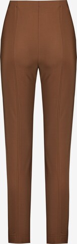 STEHMANN Slimfit Hose in Braun