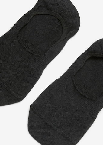 Marc O'Polo Дамски чорапи тип терлици 'Maria' в черно