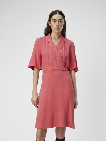 OBJECT Dress 'Sanne' in Pink: front