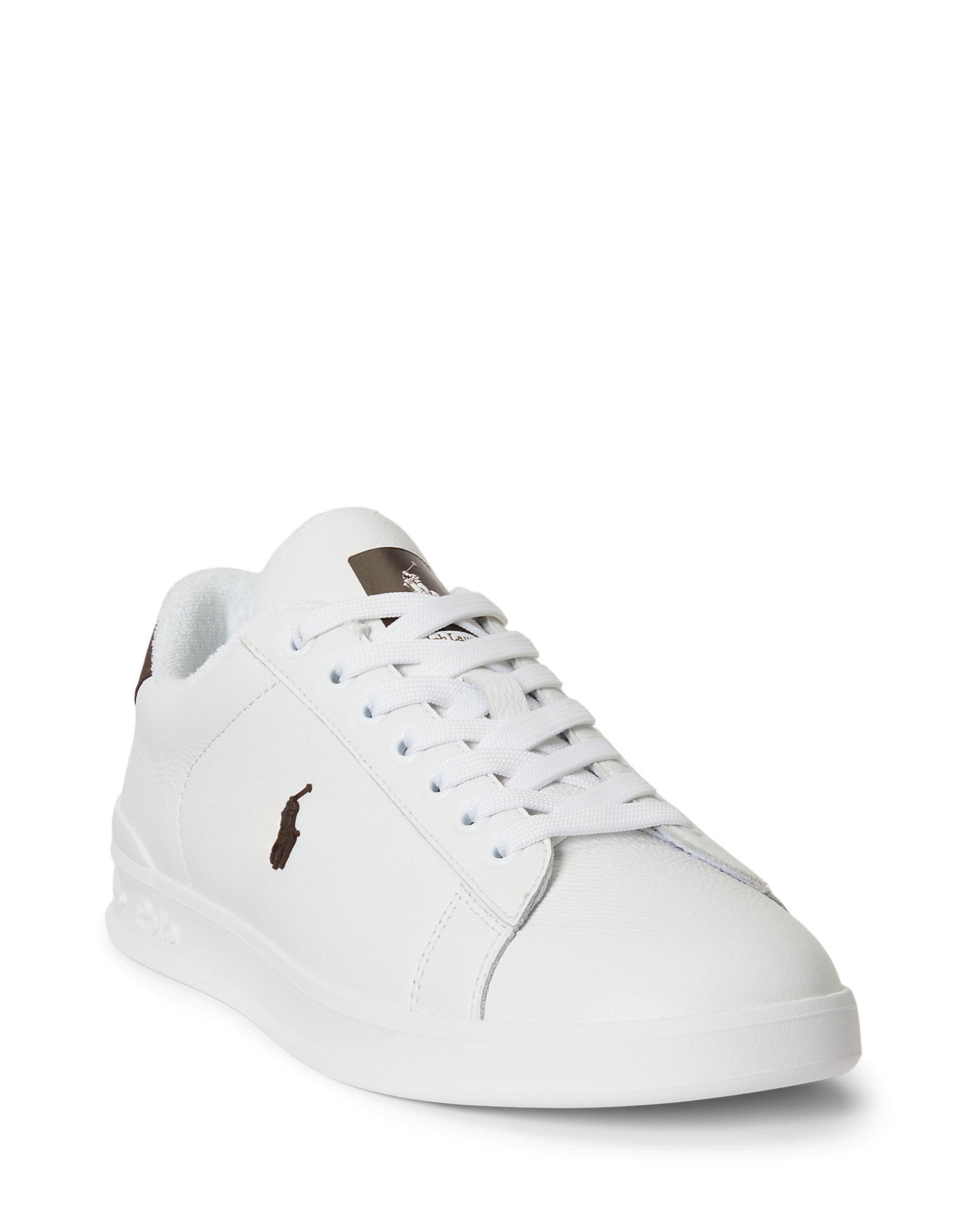Polo Ralph Lauren Sneaker low 'HRT CRT III' i 36 i choko / hvid, Produktvisning