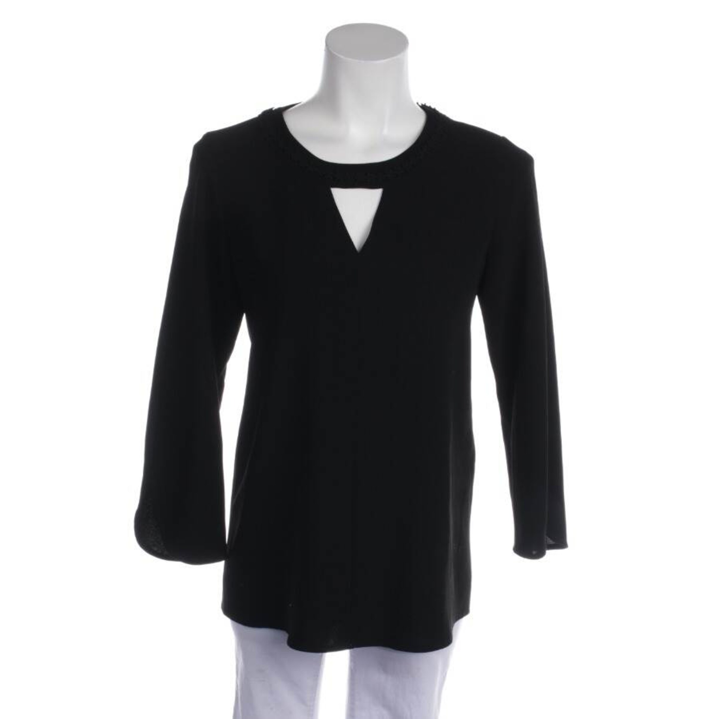 Marc Cain Blouse & Tunic in XS in Black: front