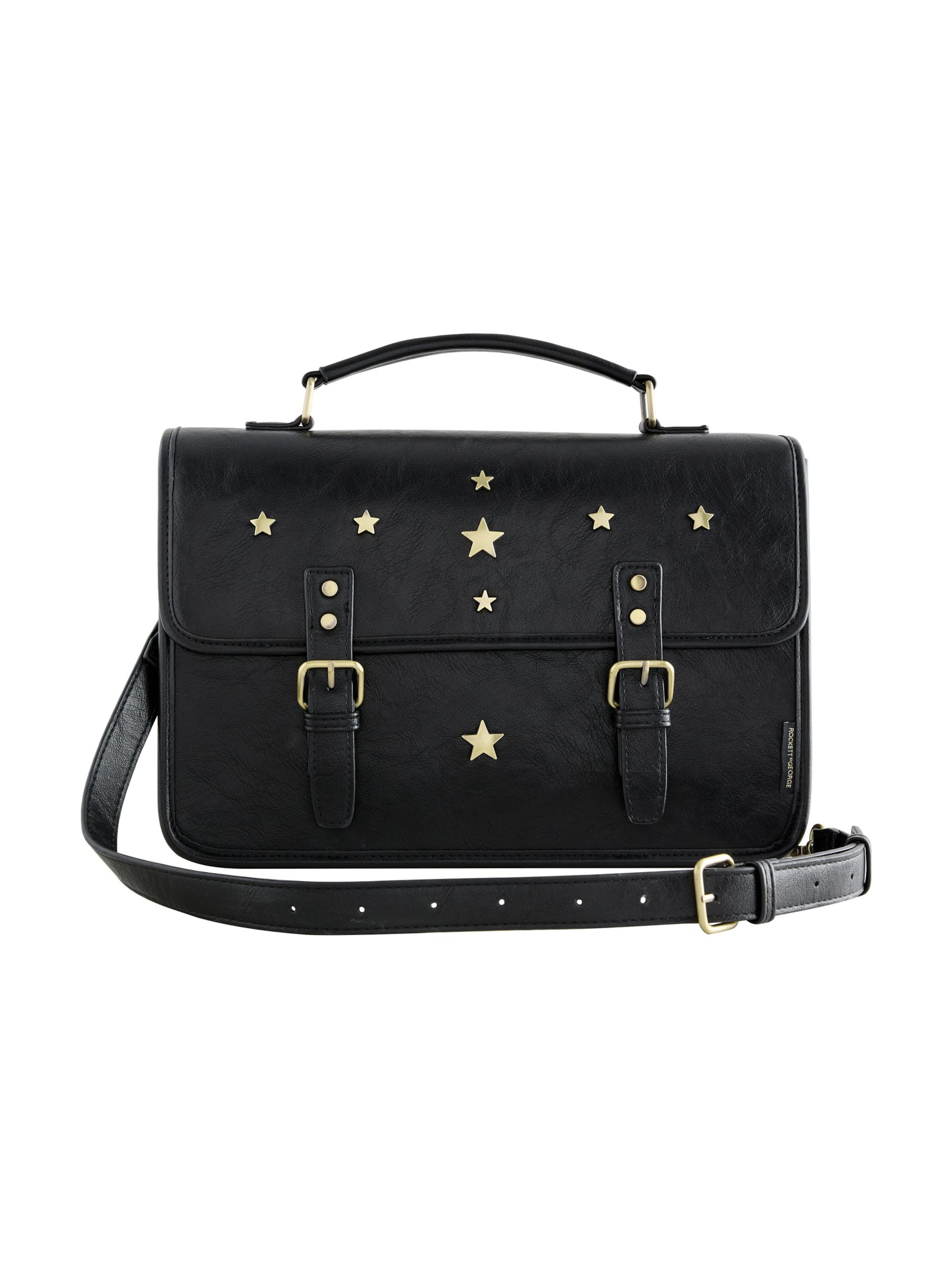 Poșete de la Rockett St George pe negru: față