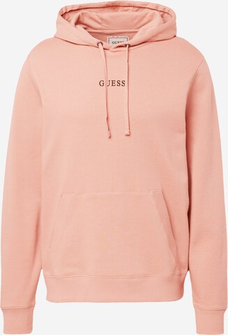 GUESS Sweatshirt 'Roy' i rosa: framsida