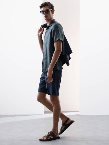 Marks & Spencer Shirt in Blauw