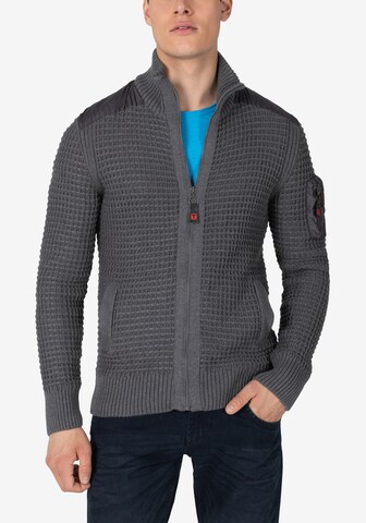 TIMEZONE Knit Cardigan in Grey