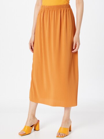 Kauf Dich Glücklich Skirt in Orange: front