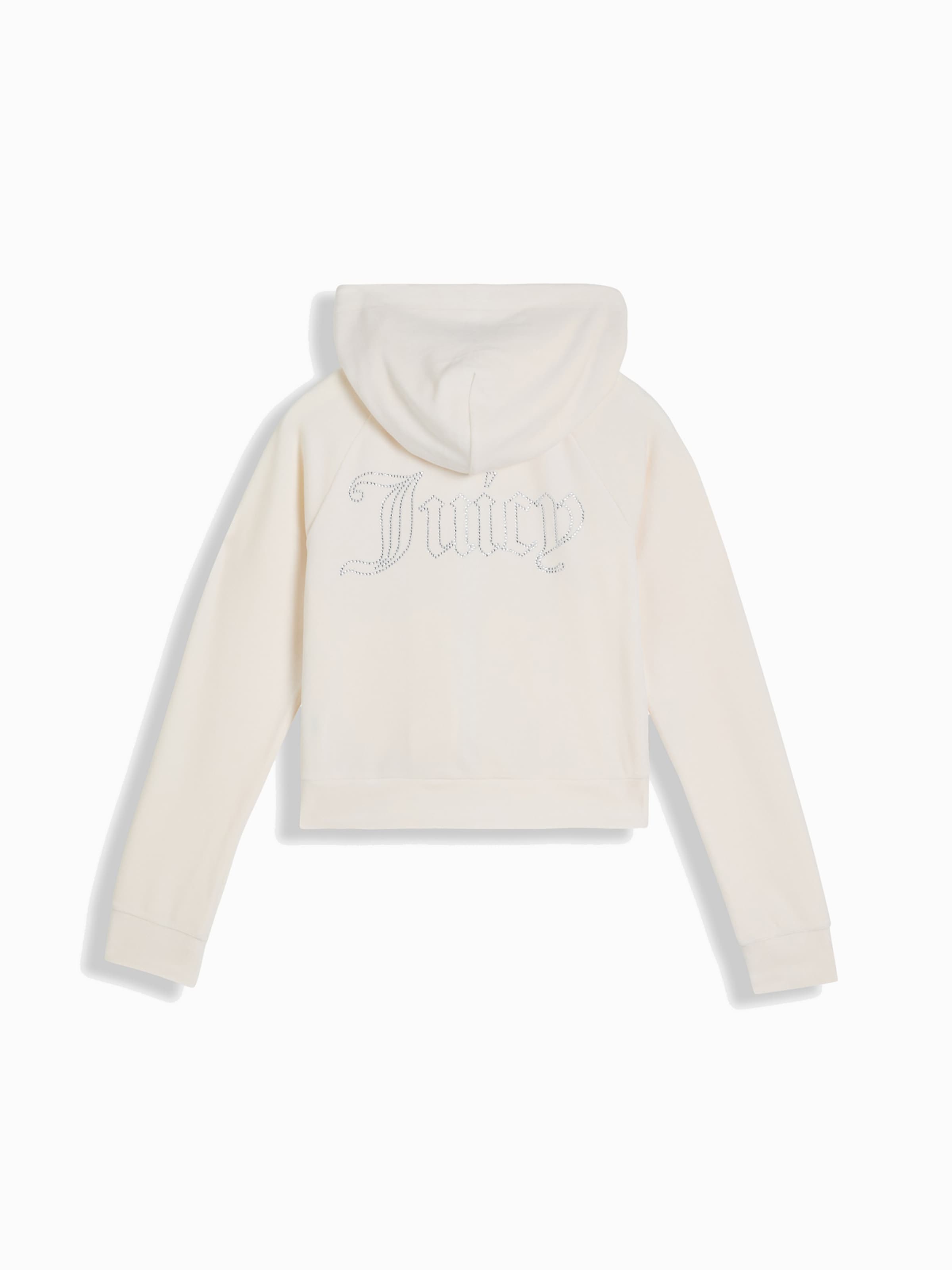 Pullover extra large di Juicy Couture in bianco