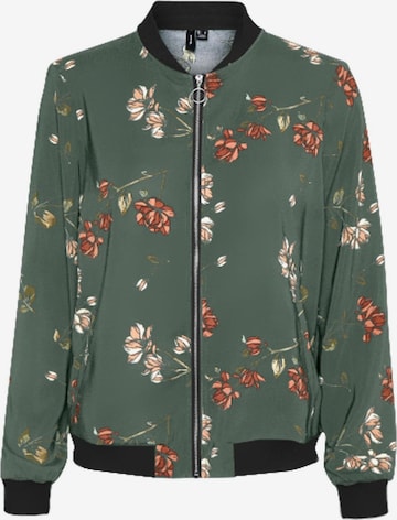 VERO MODA Демисезонная куртка в Зеленый: спереди