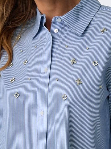 ONLY Blouse 'ONLEsta' in Blauw