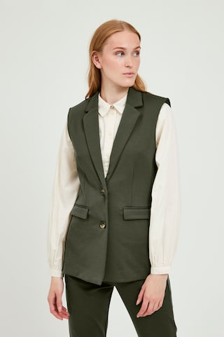 b.young Vest 'BYRIZETTA WAISTCOAT' in Green: front