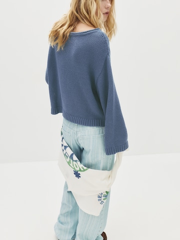 Pull-over Pull&Bear en bleu