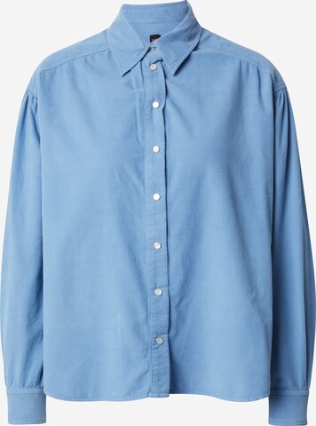 BOSS Blouse 'Bluma' in Blauw: voorkant