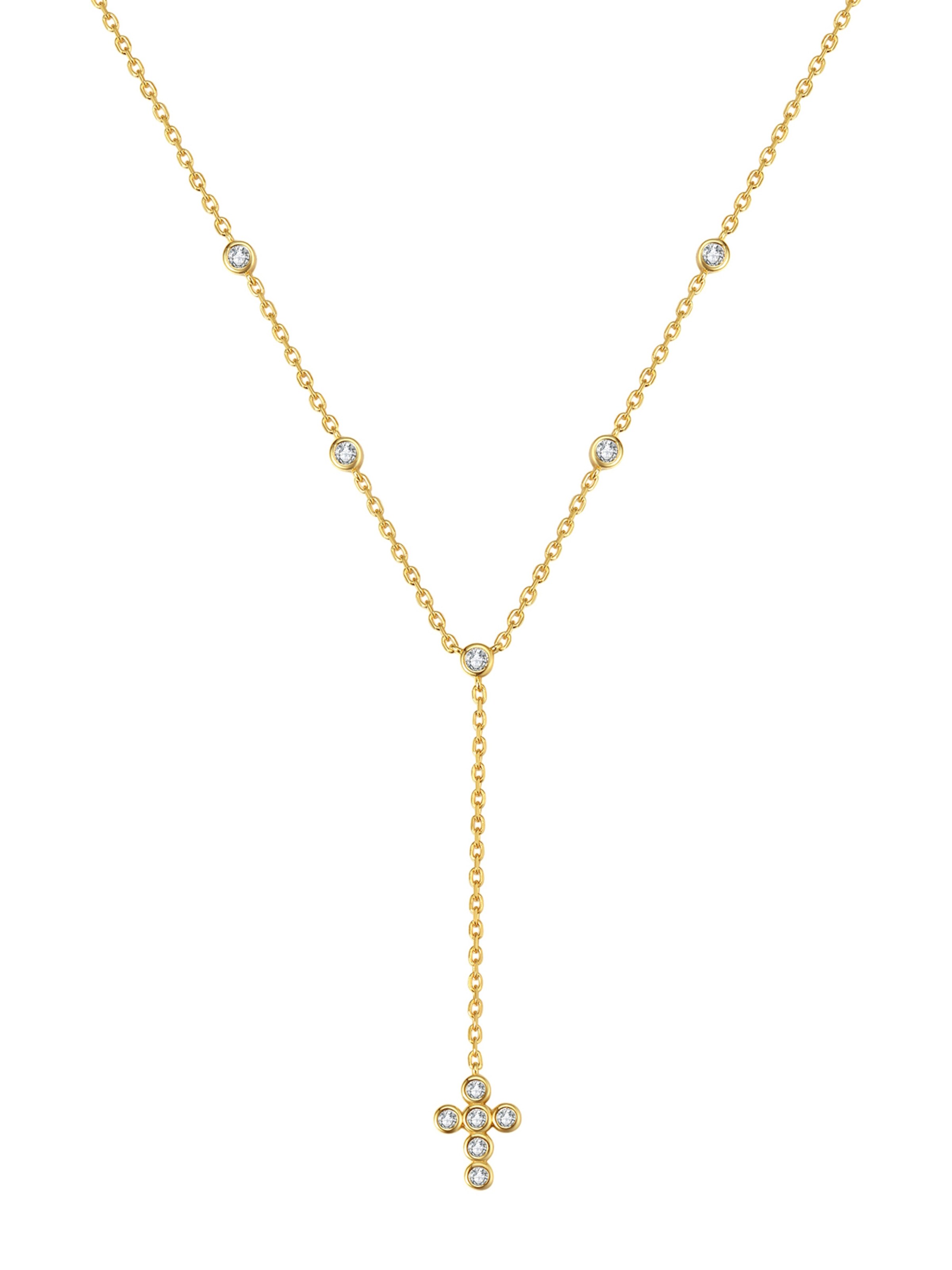 Collana 'Y Lariat' di Hey Happiness in oro