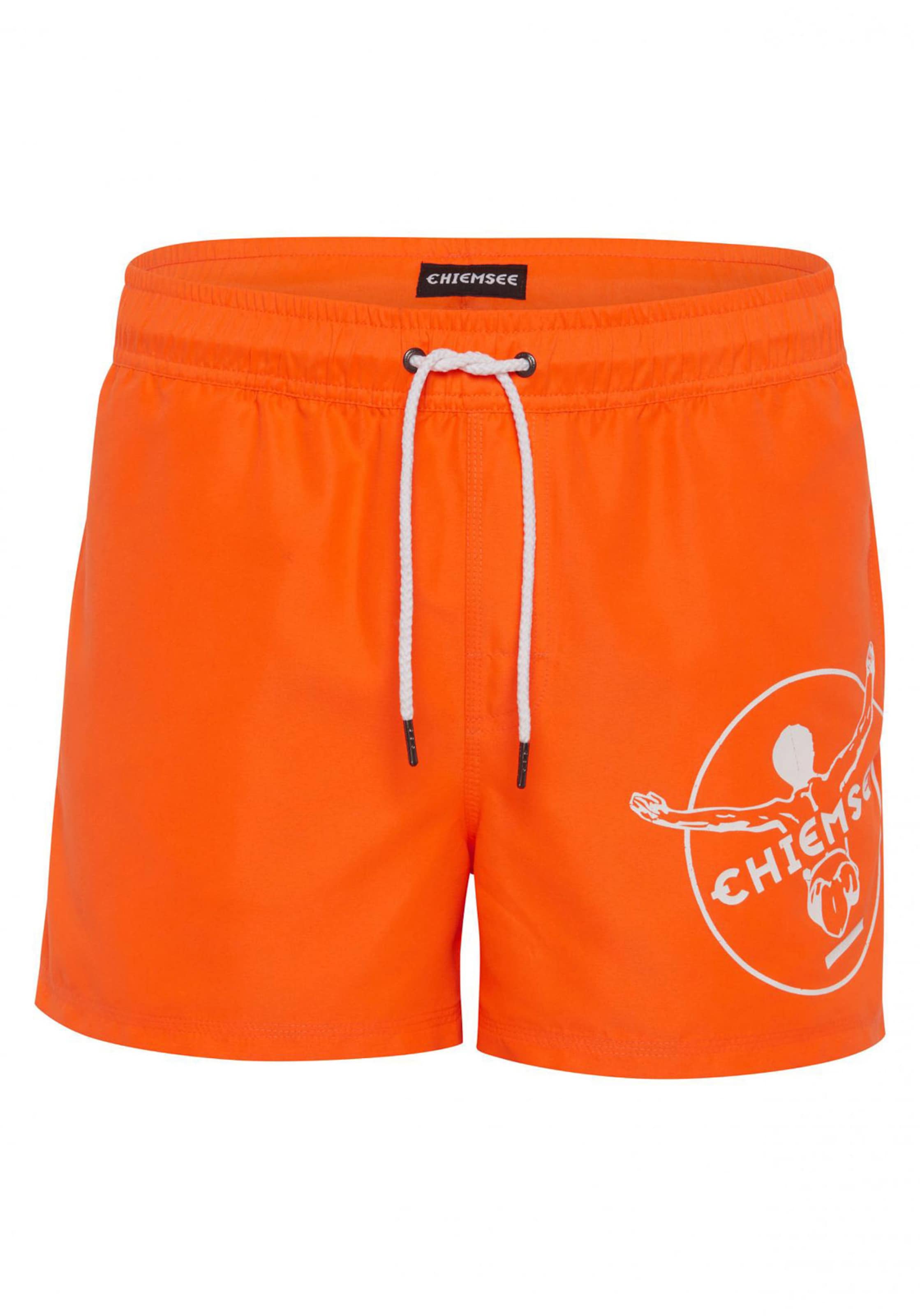 CHIEMSEE Regular Badeshorts in Orange: Vorderseite
