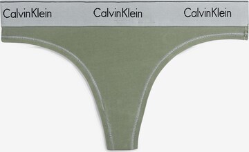 Calvin Klein Underwear String in Grün: predná strana