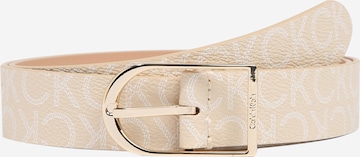Calvin Klein Belt in Beige: front