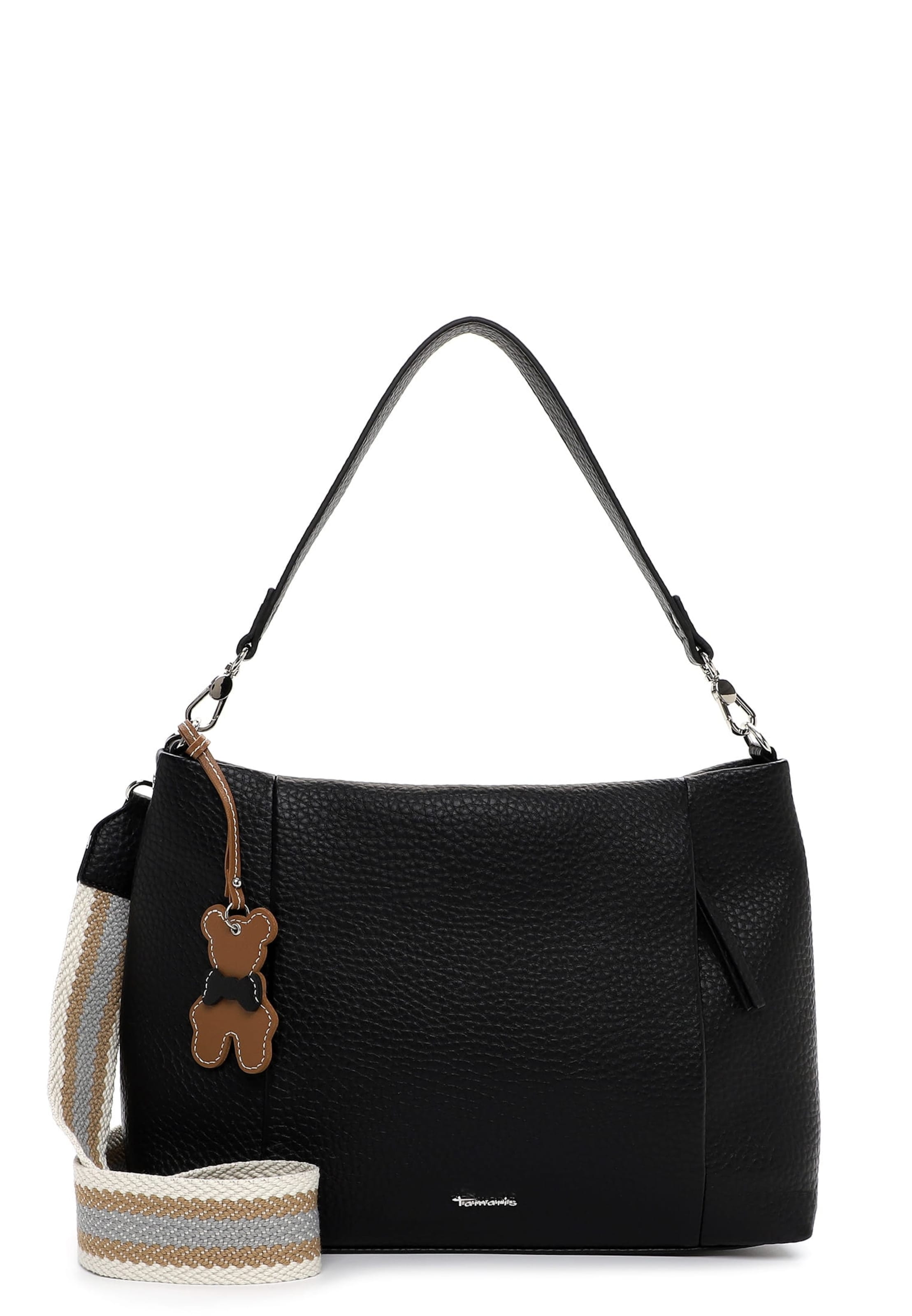 Borsa a mano 'Katrina' di Tamaris in nero: frontale