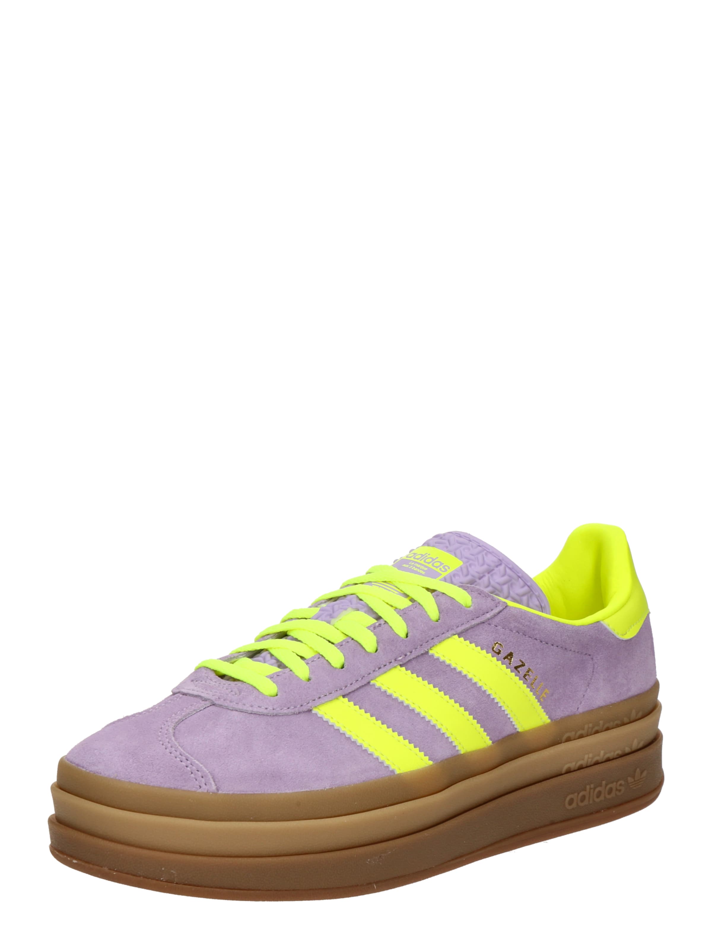 Baskets basses 'Gazelle Bold' ADIDAS ORIGINALS en violet : devant