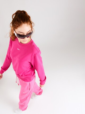 NIKE Sportief sweatshirt 'One' in Roze