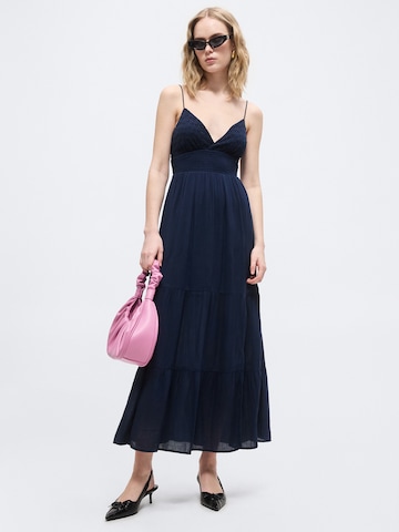 mėlyna HOLLISTER Vasarinė suknelė