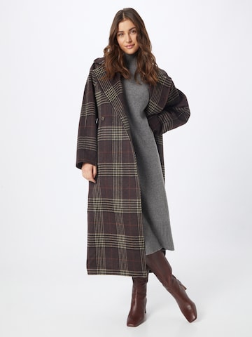 WEEKDAY Between-Seasons Coat 'Kia' in Brown