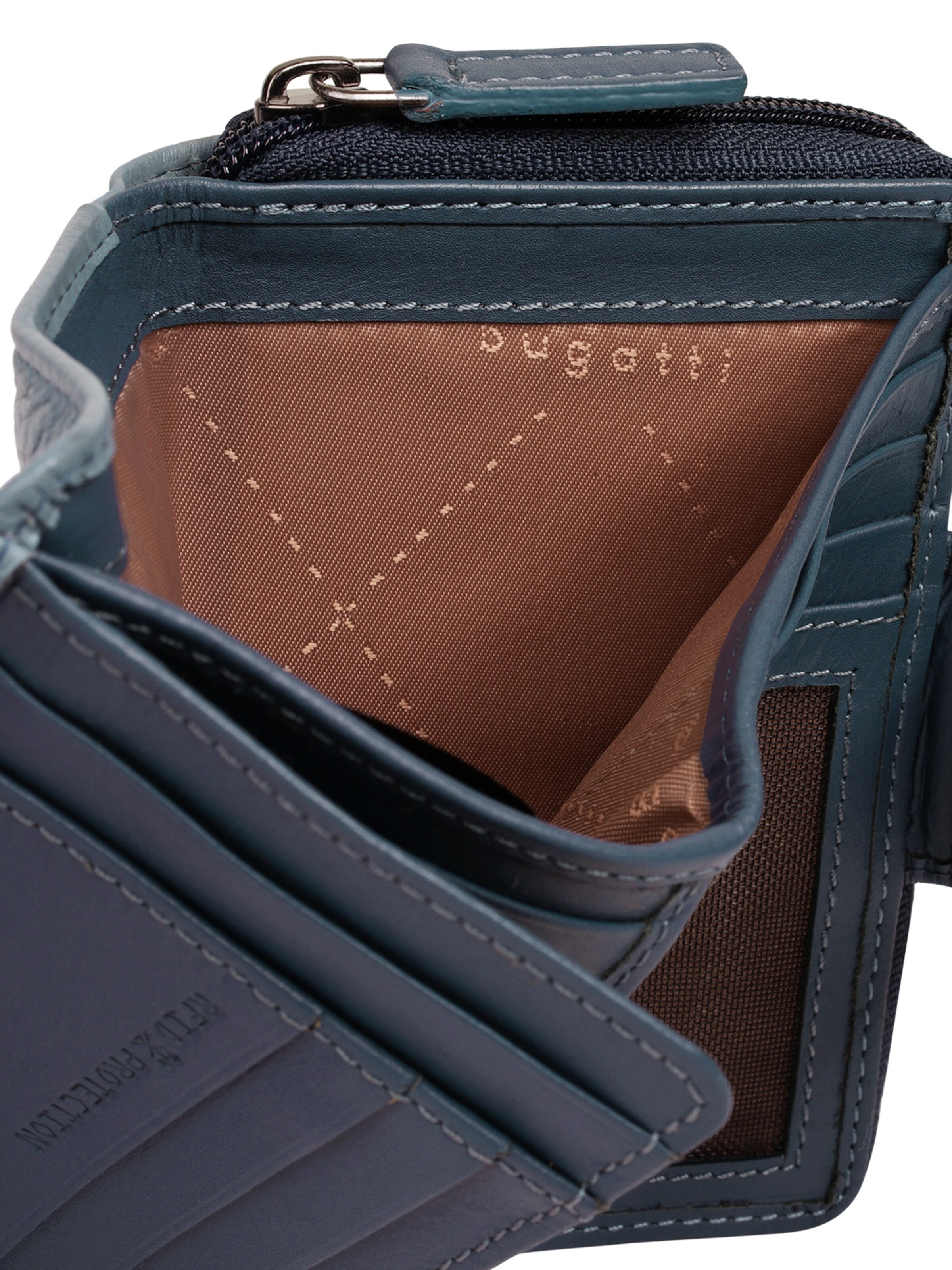 bugatti Wallet 'SINA' in Blue