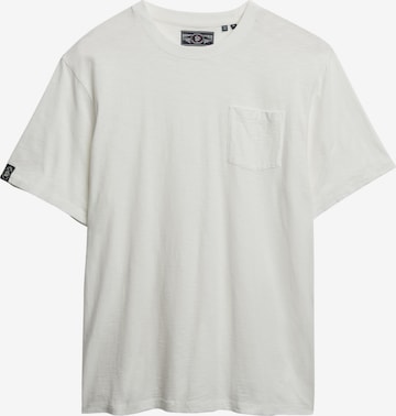 Superdry T-Shirt 'The Merchant Store' in Weiß: Vorderseite