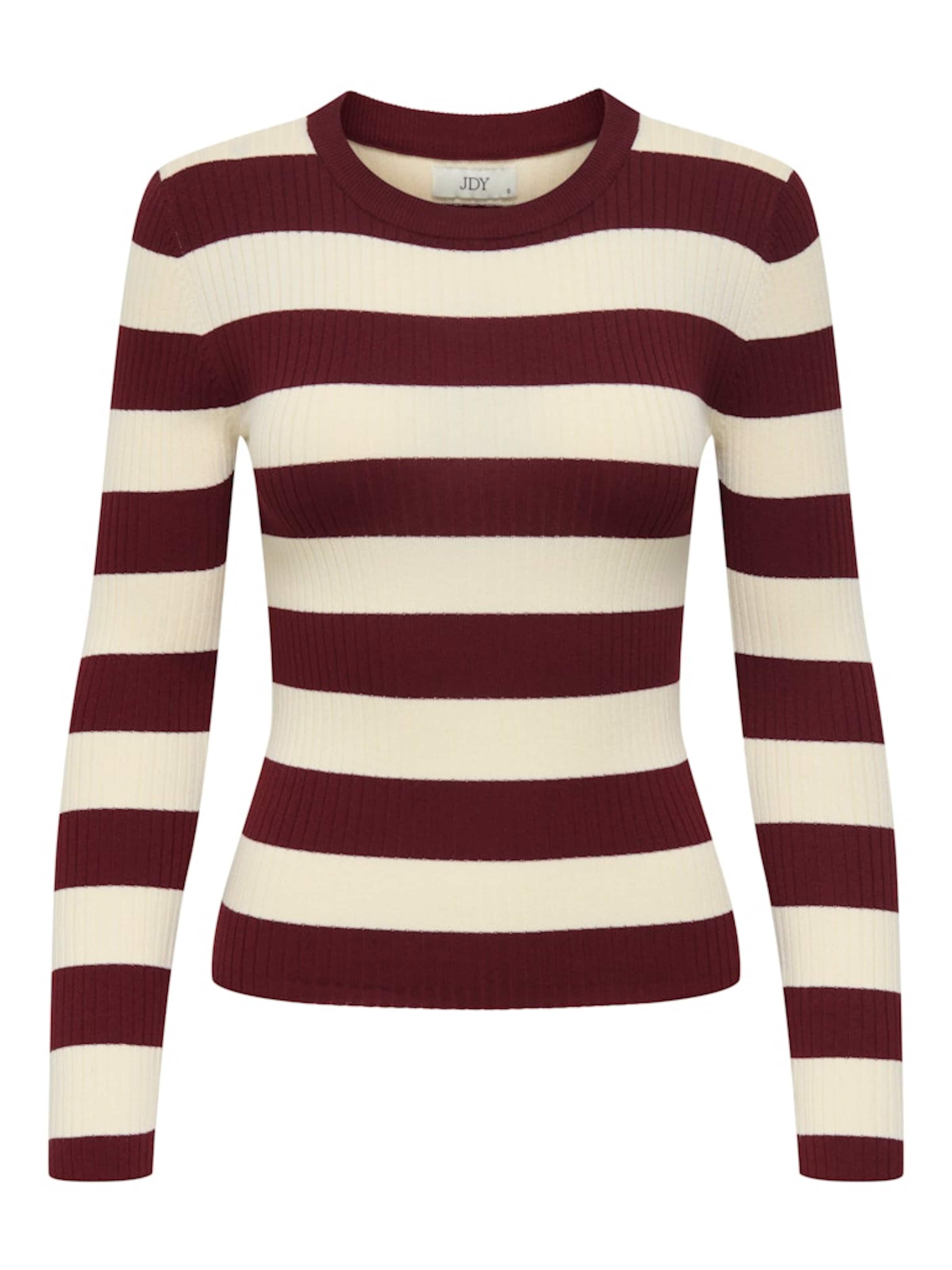 JDY Trui 'JDYPLUM' in Rood: voorkant