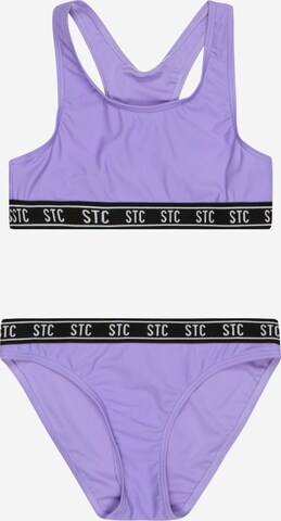 STACCATO Bustier Bikini in Lila: predná strana